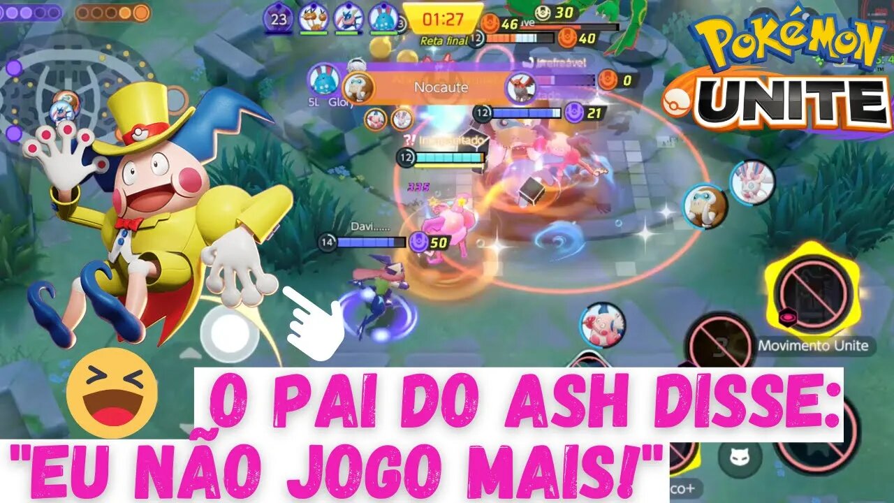COMO PERDER UMA PARTIDA GANHA NOS ÚLTIMOS SEGUNDOS POKÉMON UNITE GAMEPLAY