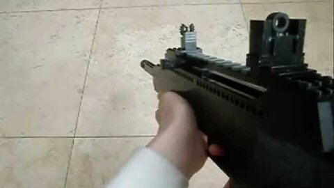 Call Of Duty: Black Ops: LEGO FAMAS w/ Dot Sight