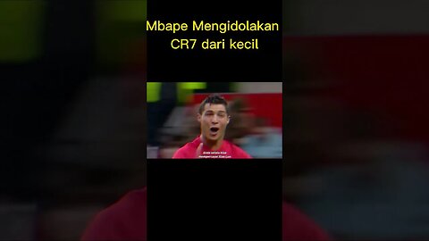 MOMENT MBAPE MENGIDOLAKAN CR7#shorts