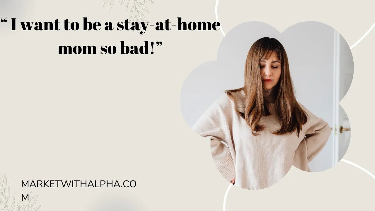 "I want to be a stay at home mom so bad" #stayathomemom #sahm