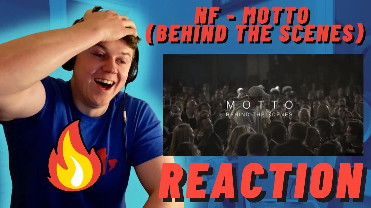 NF - MOTTO (Behind The Scenes) | IRISH REACTION!!