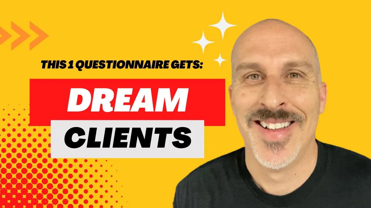 ***FREE: The One Simple Questionnaire That Will Help You Attract Your Ideal Clients