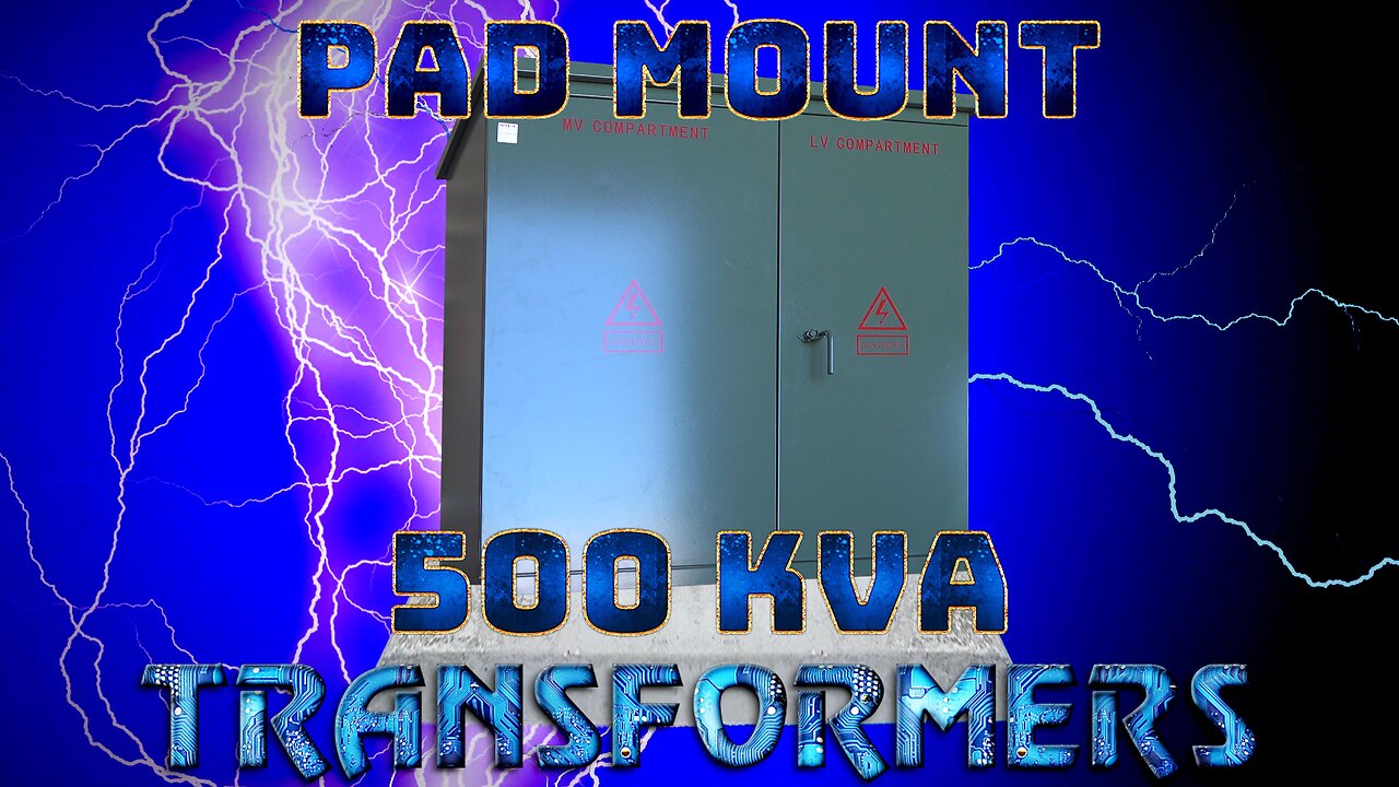 Pad Mount Transformer Residential Power - 500 KVA 13800V & 4800V Delta Primary, 480V Delta Secondary