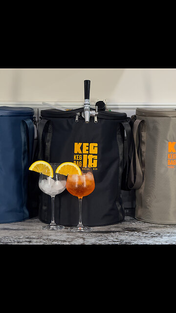 Light Aperol Spritz - Serve this on tap from a keg and take it anywhere!