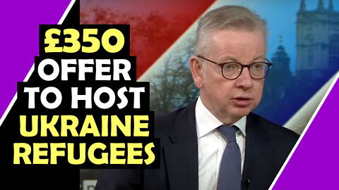 Govt Offer £350 To Home Ukraine Refugees / Hugo Talks