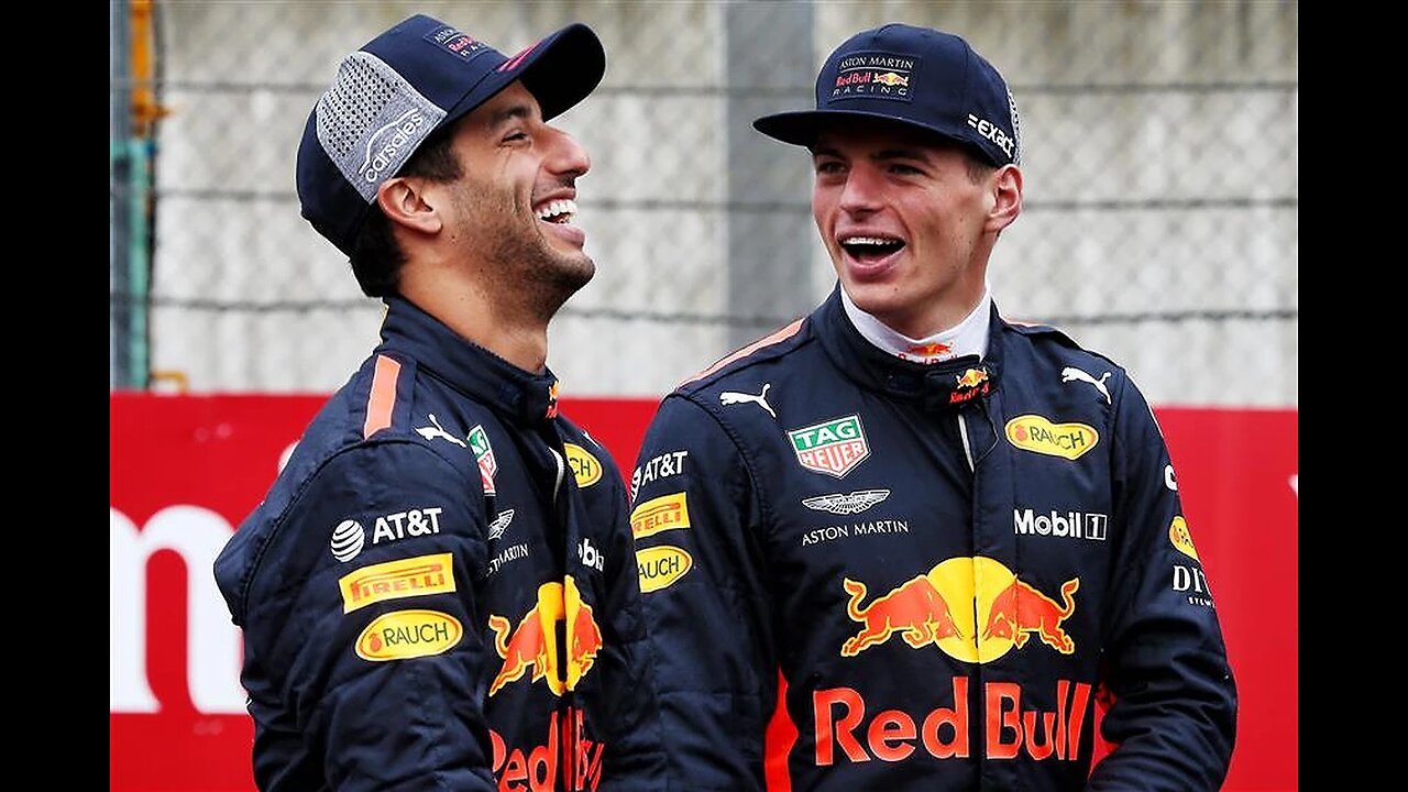 Daniel Ricciardo and Max Verstappen FUNNY MOMENTS