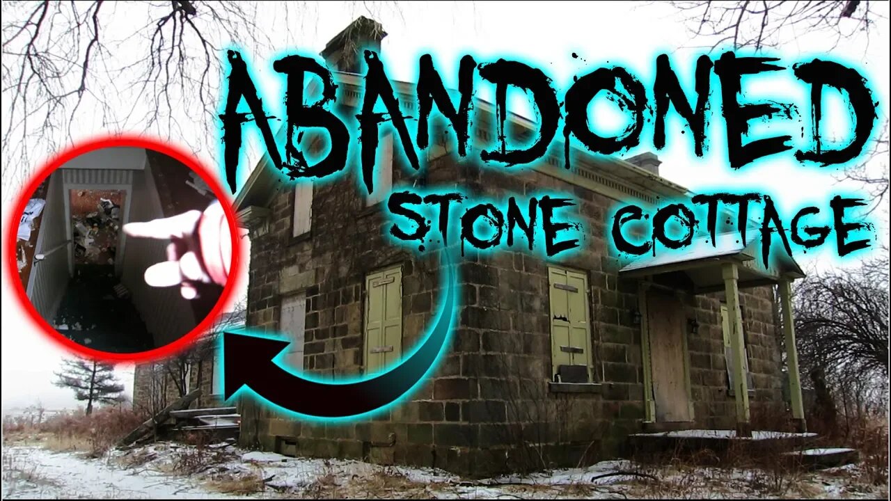 EXPLORING ABANDONED STONE COTTAGE WITH CARLO PAOLOZZA! (In The Middle Of No Where!)