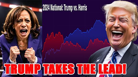 The Kamala COLLAPSE is complete! Trump in the LEAD in POPULAR VOTE!