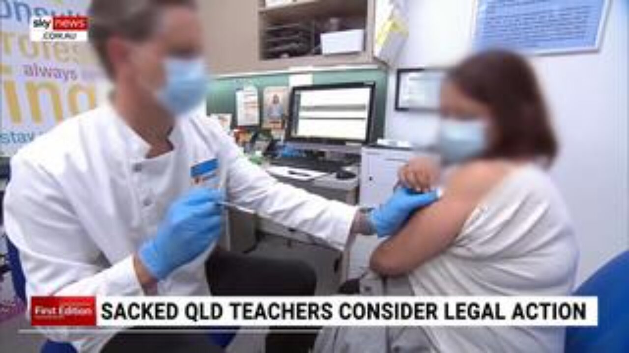 🇦🇺🙏 QLD teachers who were let go for not taking the convid injections could receive compensation.