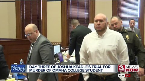 Day Three of Joshua Keadle's Trial for the Murder of an Omaha College Student