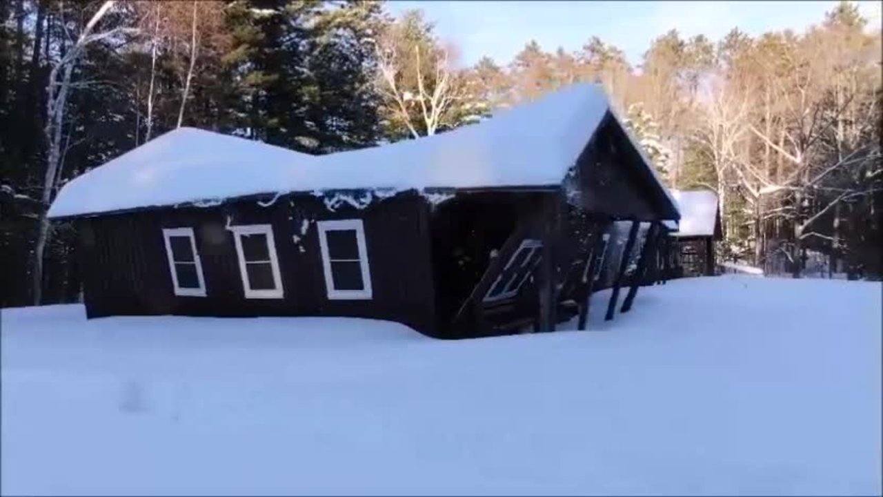 Northwoods scout dining hall collapses under snow