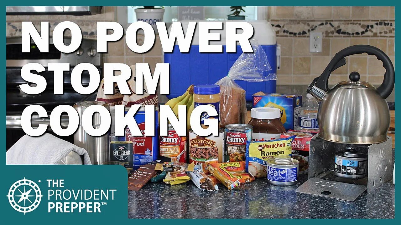 Emergency Cooking: Shelf-Stable Foods and Cooking Ideas for Storms