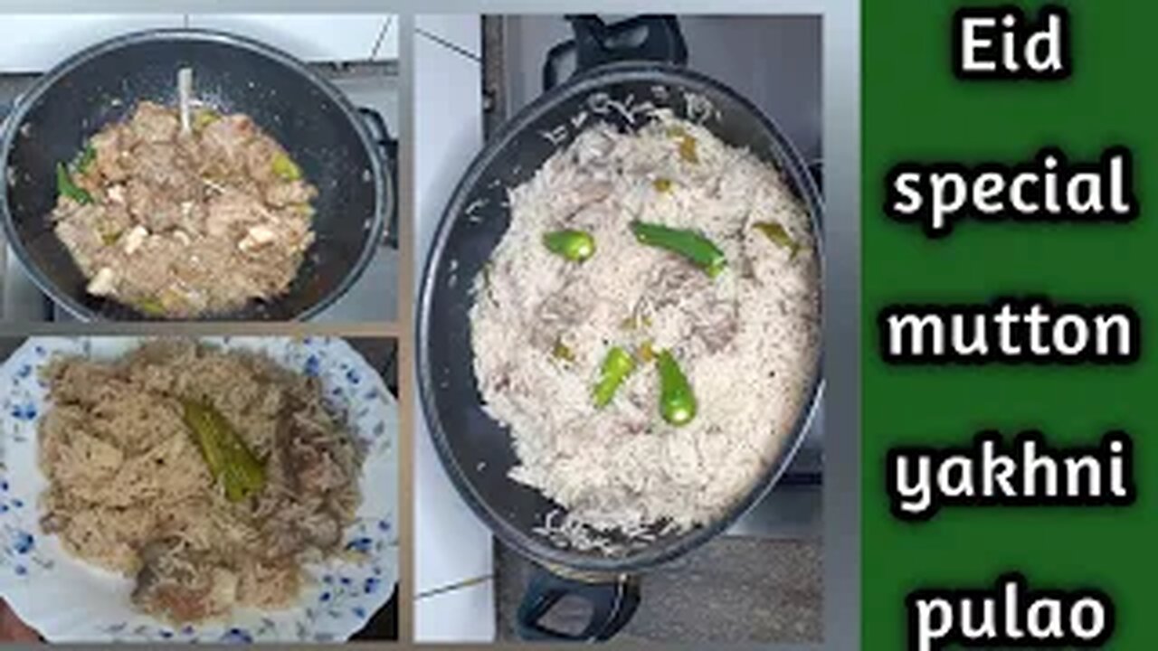 Eid special mutton yakhni pulao | eid-ul-adha special pulao | By fiza farrukh