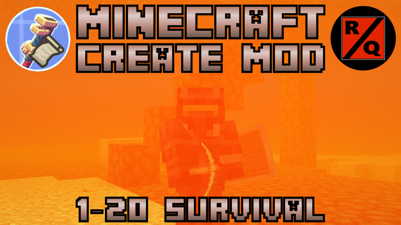 MINECRAFT 1.20 CREATE MOD - I OWN THE NETHER