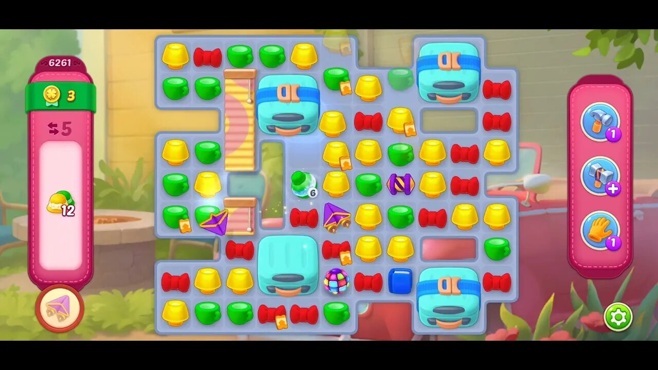 Playrix Homescapes Gameplay Walkthrough Level 6261