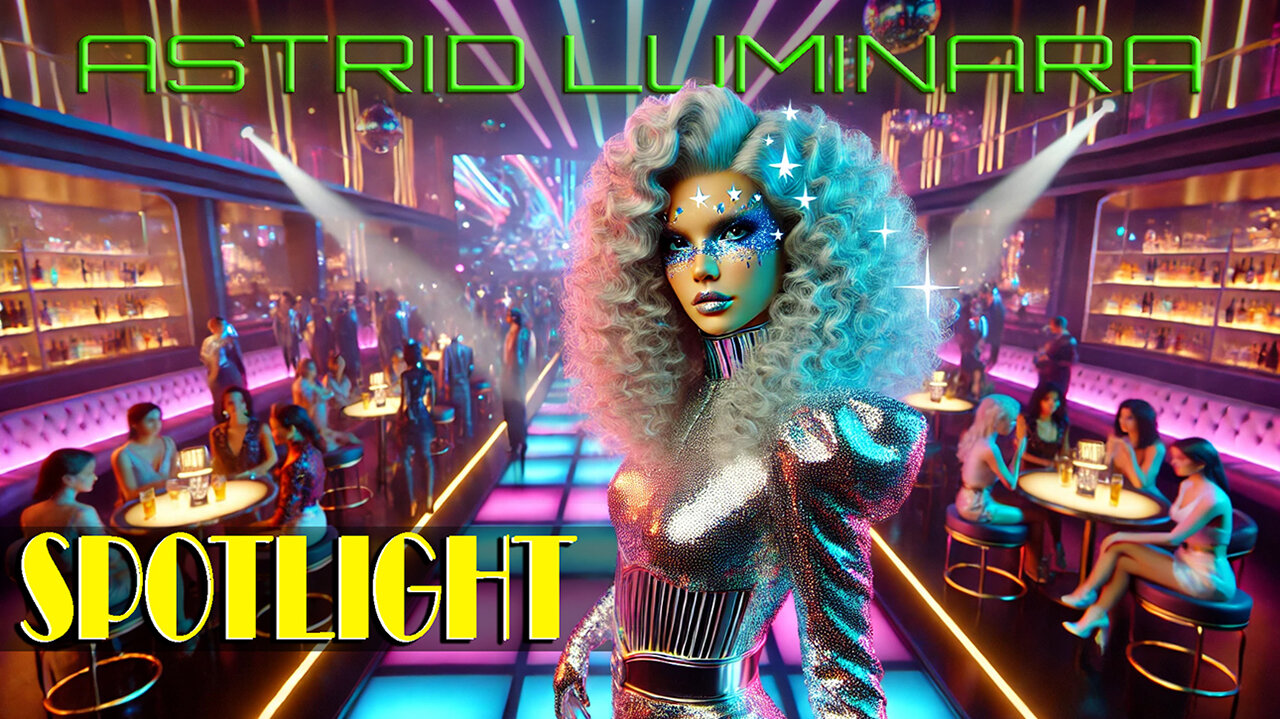 Astrid Luminara - "Spotlight" | High-Energy AI Generated Music Video