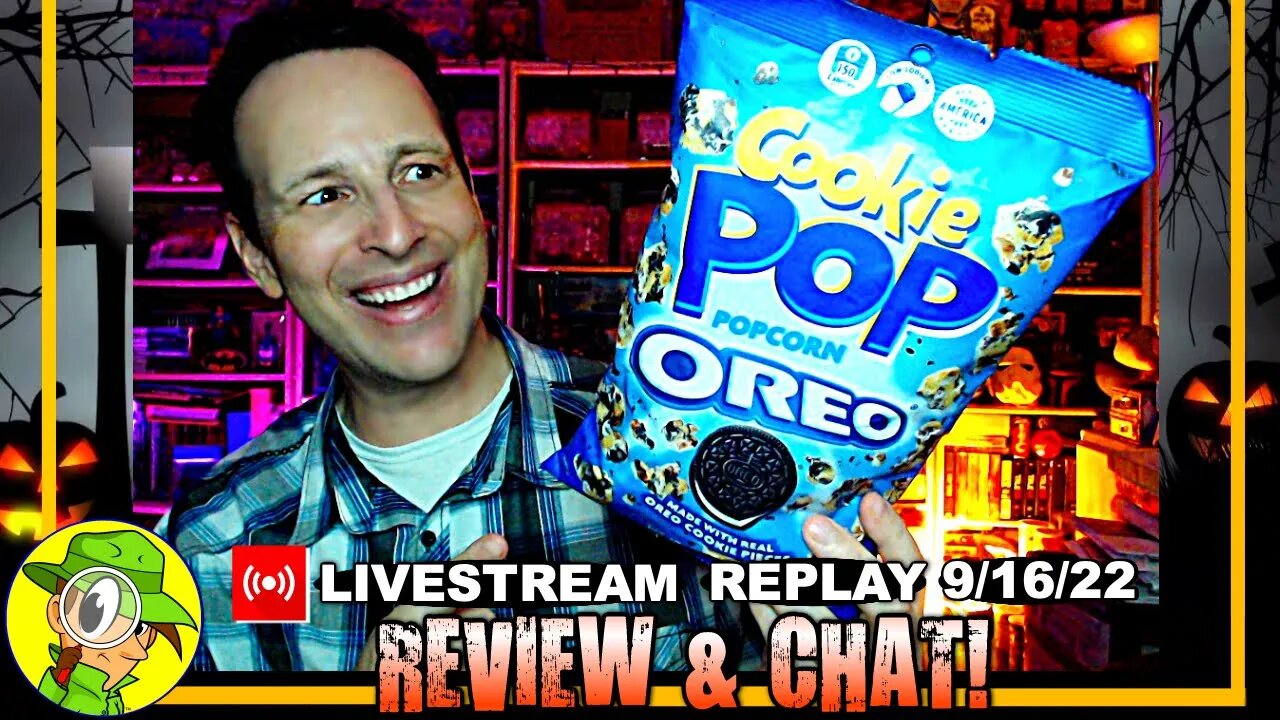 Candy Pop® OREO® POPCORN 🍬🍪🍿 Review ⎮ Livestream Replay 9.16.22 ⎮ Peep THIS Out! 🕵️‍♂️