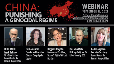 Webinar: Punishing China’s Genocidal Regime