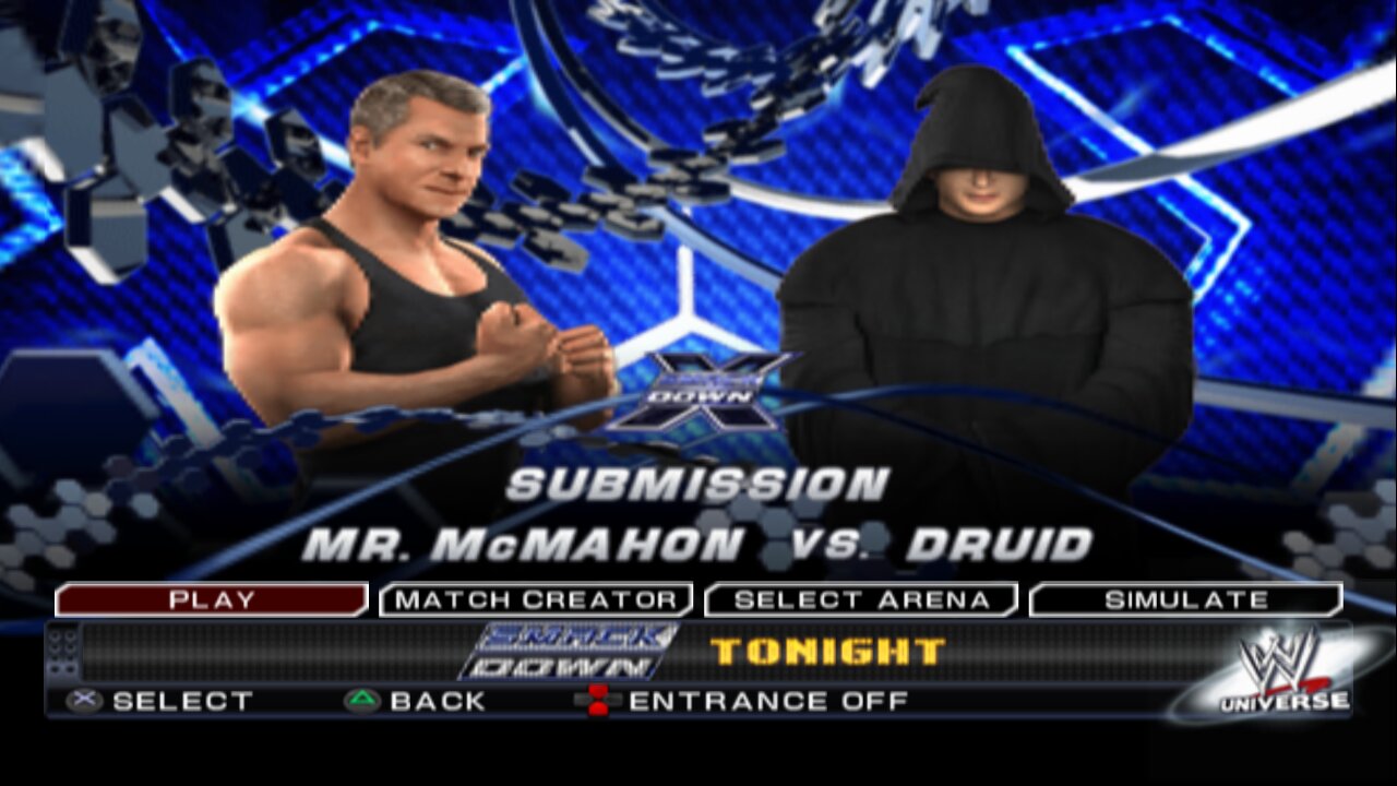 WWE SmackDown vs Raw 2011 Mr. McMahon vs Druid
