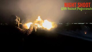 Night shoot. Private Range with professional supervision