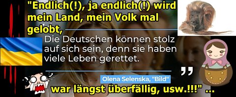 "Endlich(!), ja endlich(!) wird mein Land, mein Volk mal gelobt, war längst überfällig, usw.!!!" ...