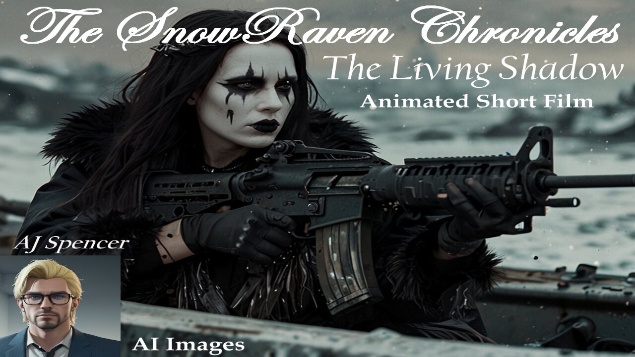 The SnowRaven Chronicles: The Living Shadow (AI Animated Short Film)