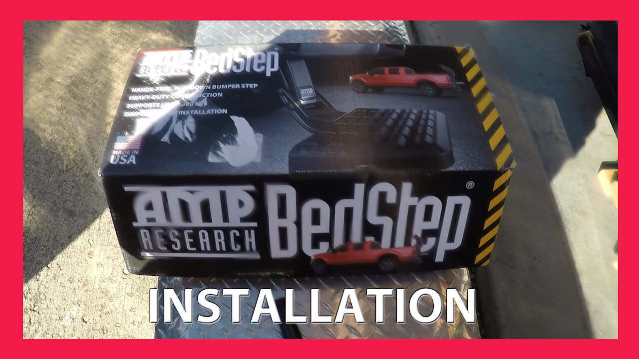 Installing an AMP Research Bed Step