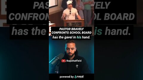 Pastor BOLDLY confronts school board 🤯 #jesus #christianity #bible #god #spirituality