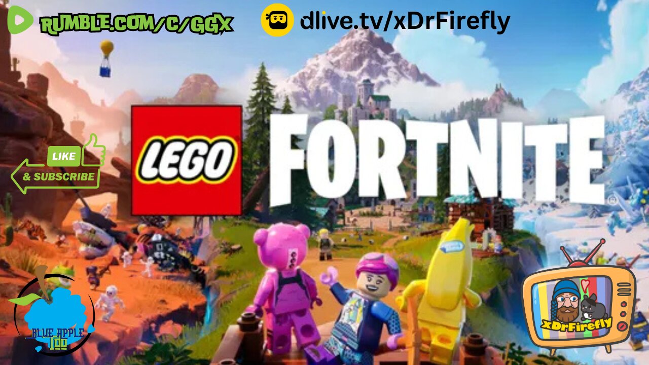 ✨Lego Fortnite : Simple gameplay on Sunday Night✨