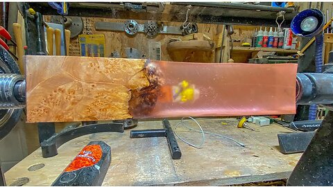 Woodturning - Indiana Jones in resin