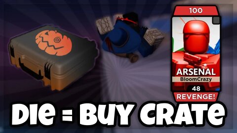 Everytime I Die, I Buy A Halloween Crate... (Roblox Arsenal)