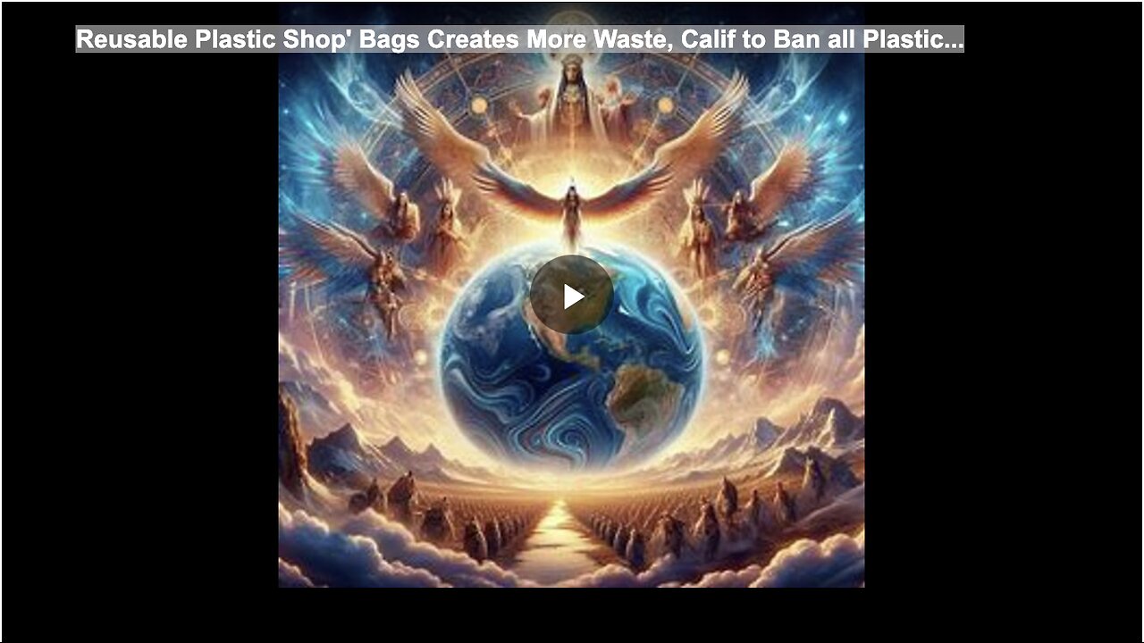 Reusable Plastic Shop' Bags Creates More Waste, Calif to Ban all Plastic...