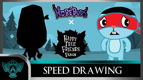 Speed Drawing: Happy Tree Friends Fanon - Spoke | Mobebuds Style