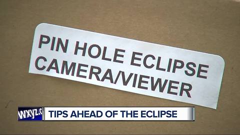 Tips ahead of the eclipse