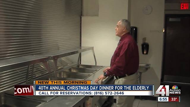 Christmas dinner hosted for senior citizens celebrates 40th anniversary