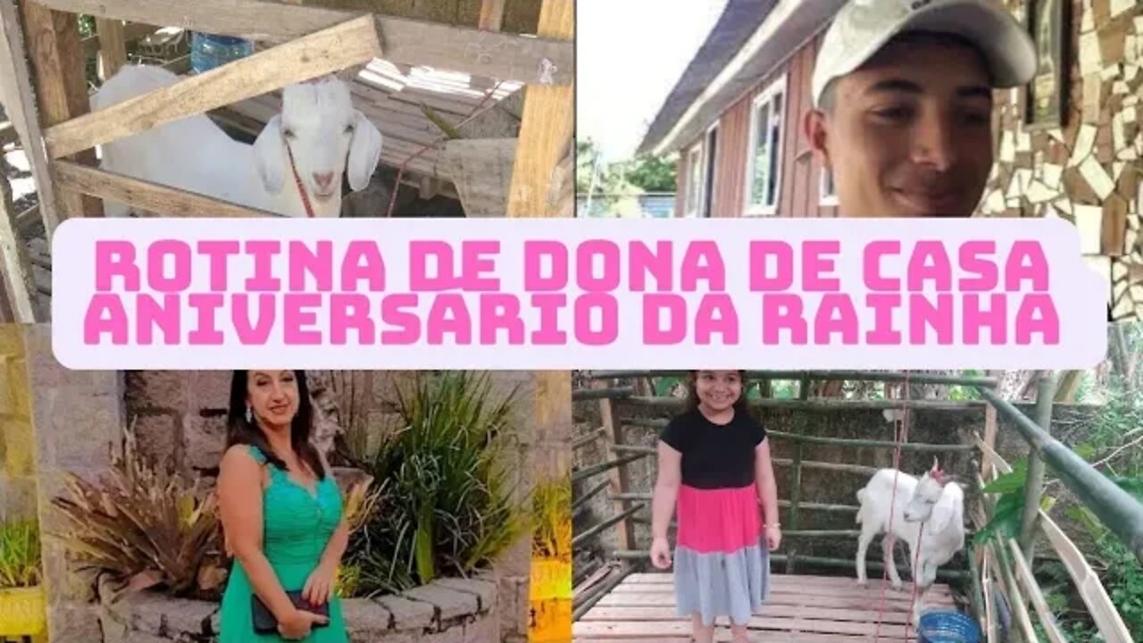 Rotina de dona de casa 🏠- Aniversário da minha rainha