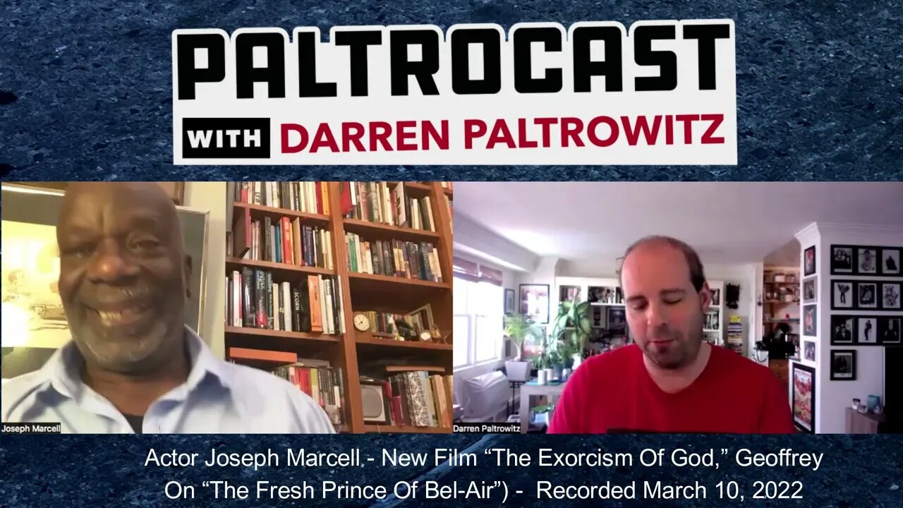 Joseph Marcell interview with Darren Paltrowitz