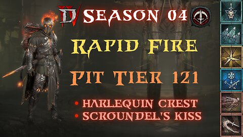 Diablo 4 - S04 - Rapid Fire Pit Tier 121