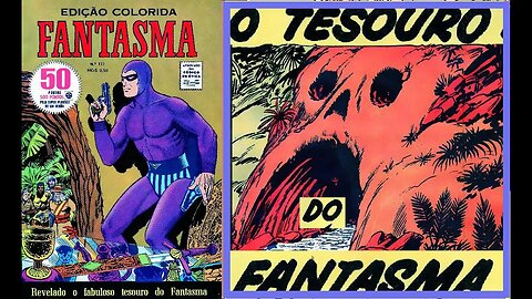 O FANTASMA 131 O TESOURO DO FANTASMA #comics #gibi #quadrinhos #historieta #bandadesenhada