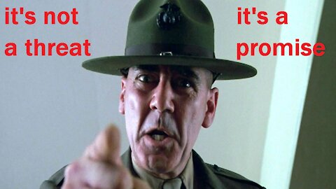 It's not a threat, it's a promise