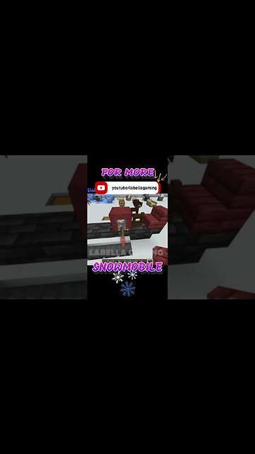 Minecraft: Snowmobile
