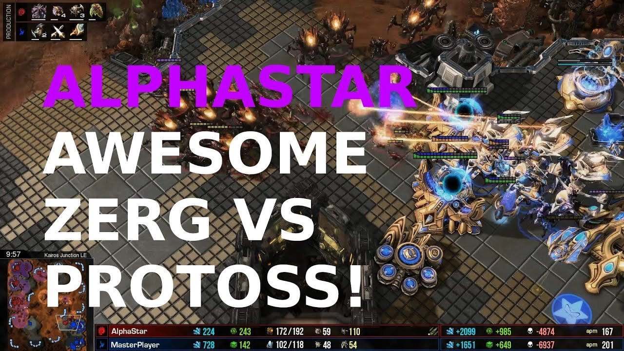 ALPHASTAR Zerg vs Protoss TIMING ATTACKS!