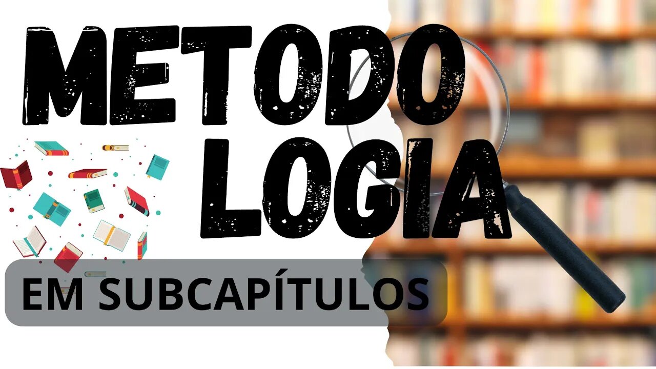 Como estruturar a metodologia TCC em subcapítulos no Monografis?