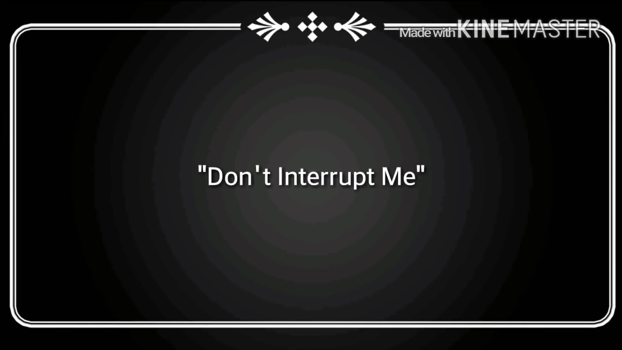 ♫ "Don't Interrupt Me" - Flat Earth Music ♫