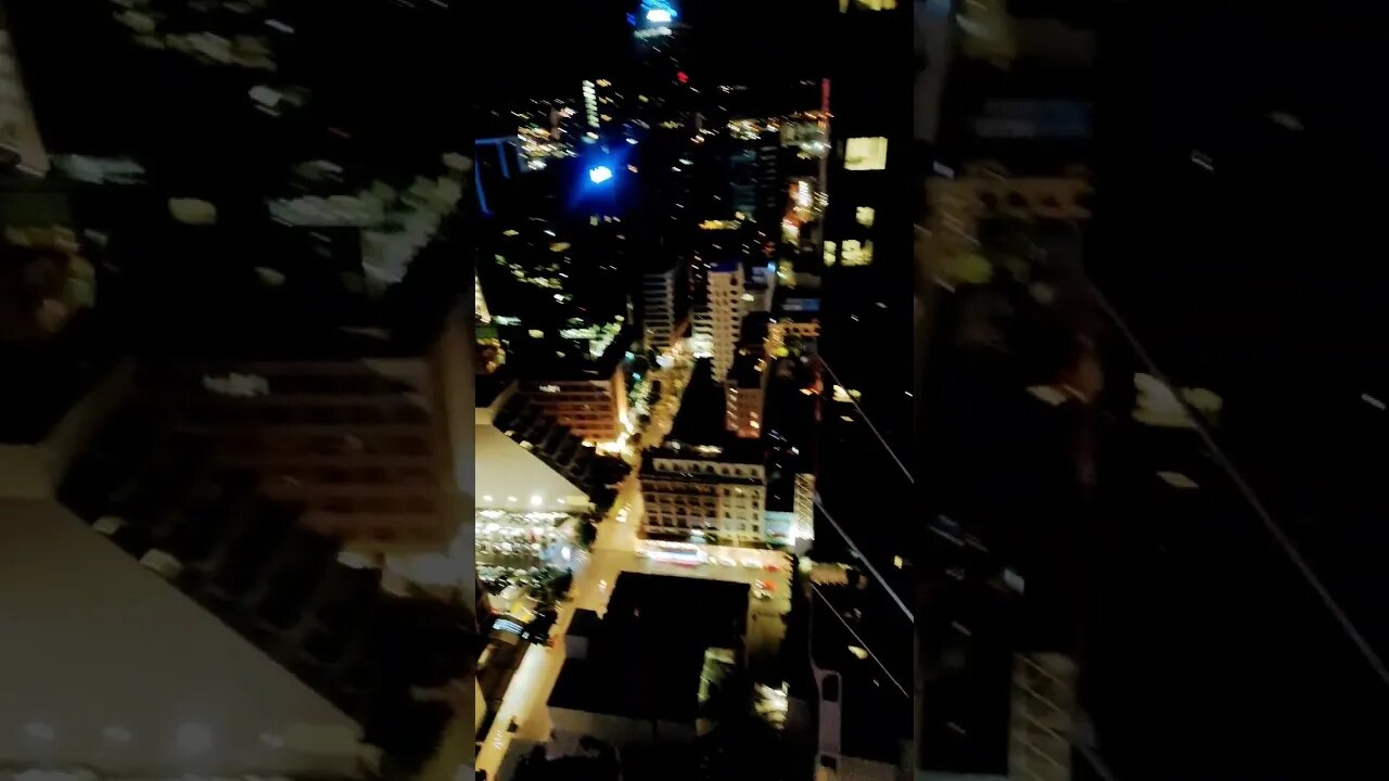 Auckland city at night