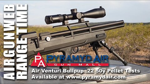 Air Venturi Bullpup .22 JSB H&N JTS Pellet Testing at 50 Yards - Long live the Air Venturi Avenger!
