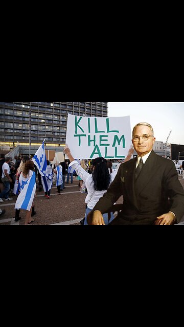President Truman on ZIONIST AGENDA 1940s TO GRAB PALESTINE'S LAND - KHAZARIAN MAFIA