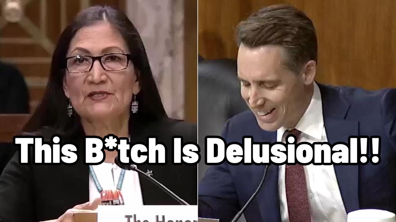 Sen. Hawley In DISBELIEF With Biden's Interior Sec. Over Her "Bullsh... Statements"!