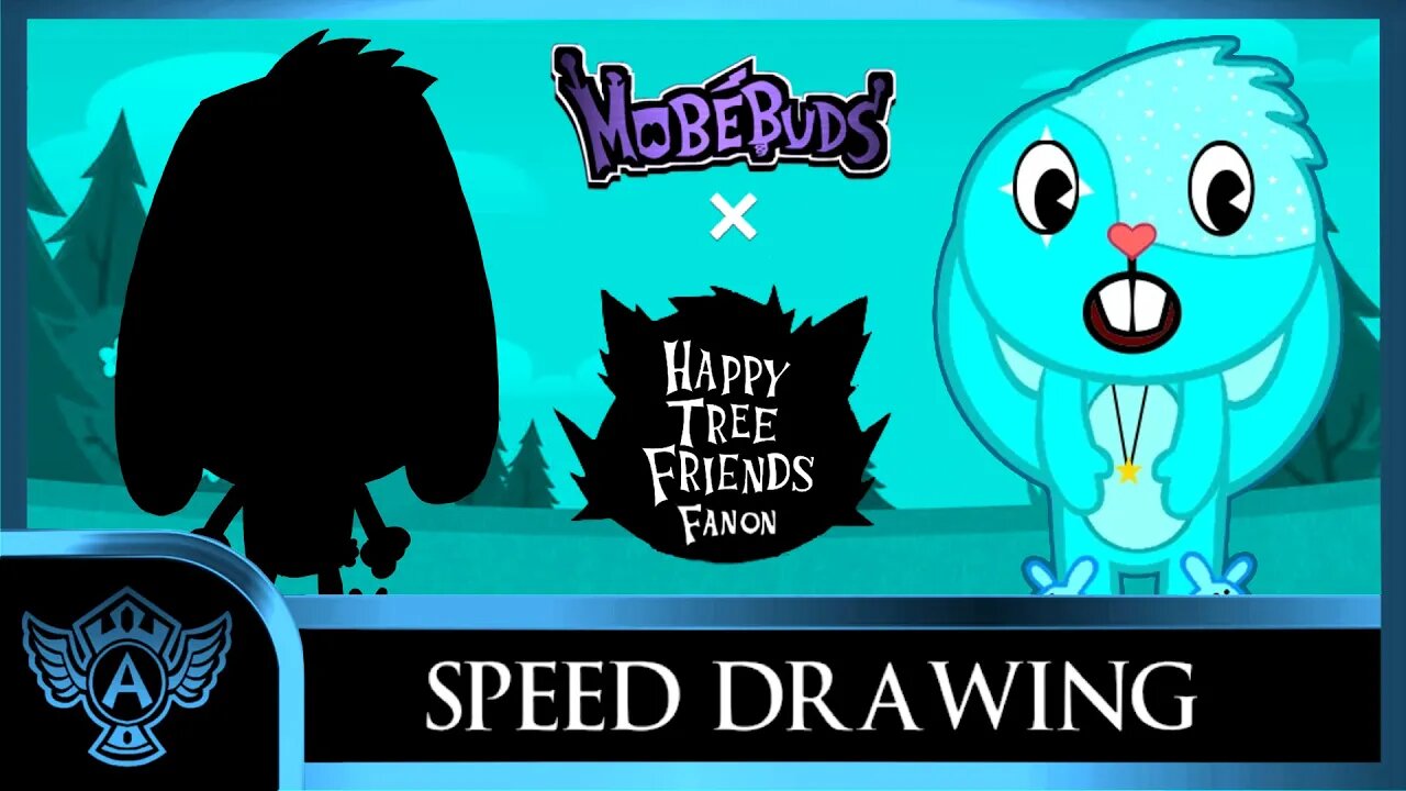 Speed Drawing: Happy Tree Friends Fanon - Funky | Mobebuds Style