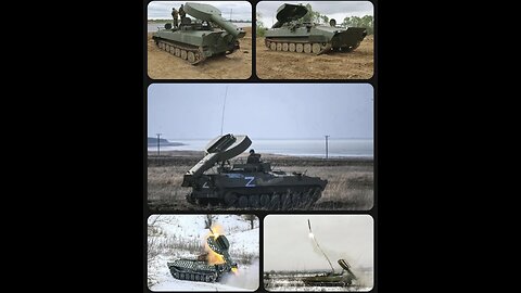 footage of the combat work of UR-77 Meteorite rocket launcher